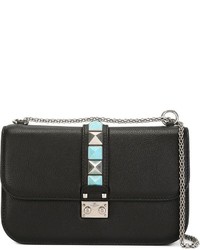 Valentino Glam Lock Rolling Shoulder Bag