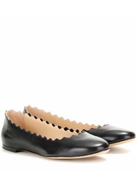 Chloé Chlo Lauren Leather Ballerinas