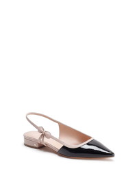 kate spade new york M Bow Slingback Pointed Toe Flat
