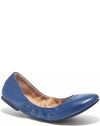 New York & Co. New York Company Topstitched Faux Leather Ballet Flat