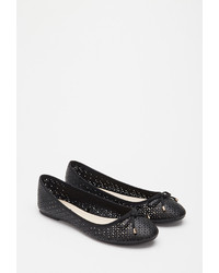 Forever 21 Perforated Ballet Flats