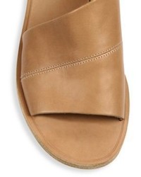 Vince Tabitha Asymmetrical Leather Flats