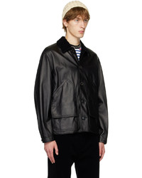 Marni Black Leather Jacket