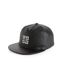 Givenchy 4g Leather Ball Cap
