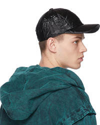 We11done Black Quilted Basic Cap