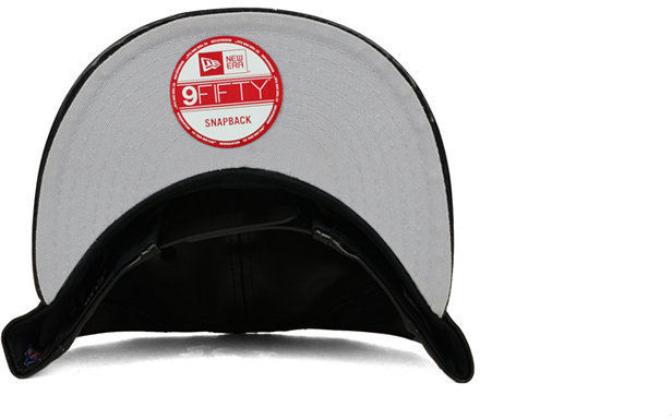 New Era San Francisco 49ers Faux Leather Black On Black 9fifty