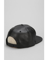 Urban Outfitters Undefeated Play Dirty Faux Leather Snapback Hat
