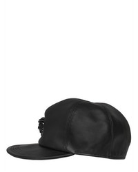 Versace Medusa Leather Baseball Hat