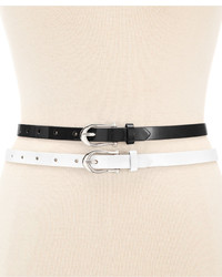 INC International Concepts 2 For 1 Patent Belts Created For Macys