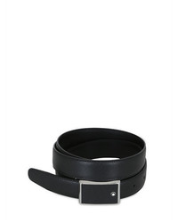 Montblanc 30mm Rectangular Saffiano Leather Belt