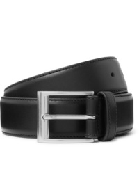 Bottega Veneta 35cm Black Leather Belt