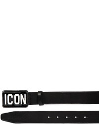 DSQUARED2 35mm Icon Buckle Leather Belt