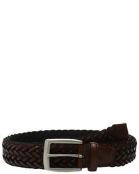 Torino Leather Co. 35mm Italian Braided Rayon With Calf Inlay Belts