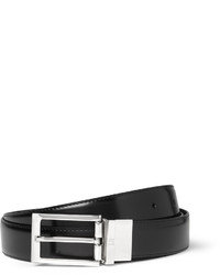 Dunhill 3cm Black And Brown Cut To Fit Reversible Leather Belt