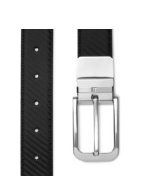 Dunhill 3cm Black And Brown Reversible Leather Belt