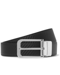 Dunhill 3cm Black And Brown Reversible Leather Belt
