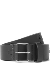 Givenchy 3cm Black Embellished Leather Belt