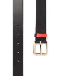 Paul Smith 3cm Black Leather Belt