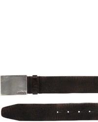 DSQUARED2 40mm Crackled Leather Belt
