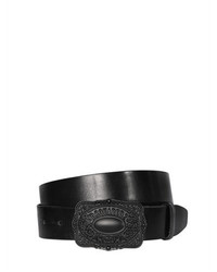 DSQUARED2 40mm Western Buckle Leather Belt