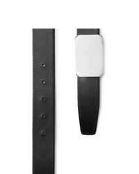 Salle Privée 4cm Black And Tan Milton Reversible Leather Belt