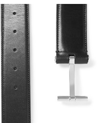 Tom Ford 4cm Black Leather Belt