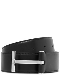 Tom Ford 4cm Black Leather Belt
