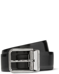 Dolce & Gabbana 5cm Black Leather Belt