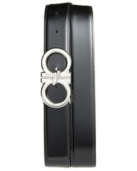 Salvatore Ferragamo Big Tall Basics Reversible Leather Belt