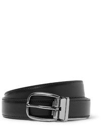 Dolce & Gabbana Black 25cm Leather Belt