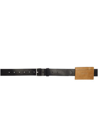 Dheygere Black And Tan Jeans Belt