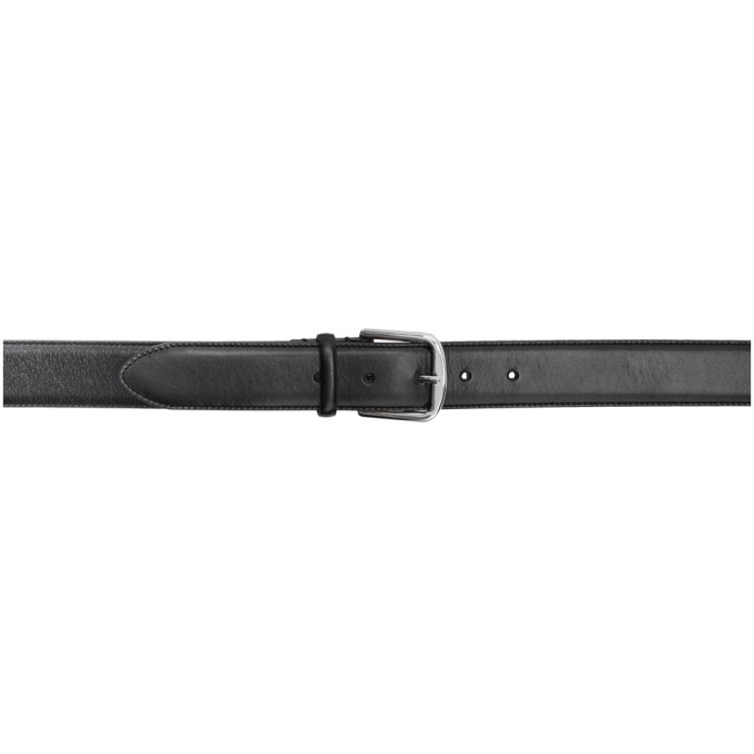 Tiger of Sweden Black Borgholm Belt, $105 | SSENSE | Lookastic