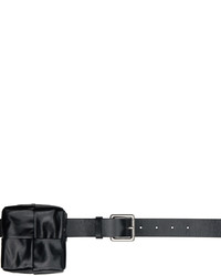 Bottega Veneta Black Cassette Belt
