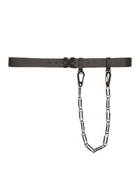 Off-White Black Chain Arrows Belt