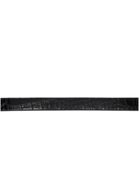 Burberry Black Croc Tb Belt