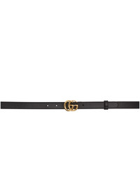 Gucci Black Gg Marmont 20 Belt