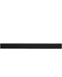 Saint Laurent Black Laquered Monogramme Belt