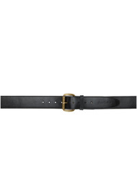 Acne Studios Black Leather Belt