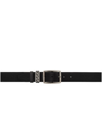 Fendi Black Leather Belt