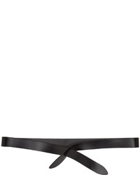 Isabel Marant Black Lecce Wrap Belt