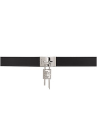Givenchy Black Lock Belt