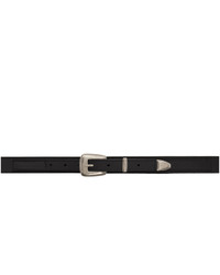 Lemaire Black Minimal Western Belt