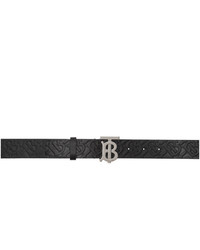 Burberry Black Plaque Belt