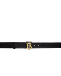 Burberry Black Two Tone Tb Belt