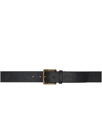 Officine Creative Black Vacchetta Oc Strip 22 Belt