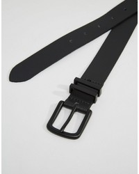 Asos Brand Smart Leather Belt With Keeper