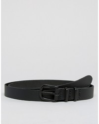 Asos Brand Smart Super Skinny Leather Belt