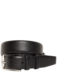 Burberry 30mm Saffiano Leather Belt