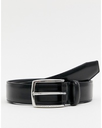 BOSS Celie St Logo Leather Belt In Black