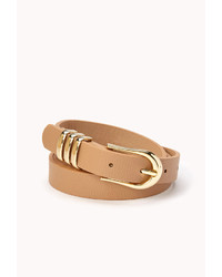 Forever 21 Classic Faux Leather Belt